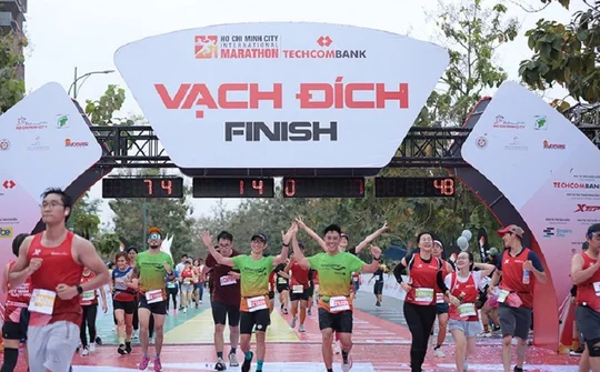 Giải chạy Marathon Quốc tế TP.HCM Techcombank mùa thứ 5 thành công tốt đẹp
