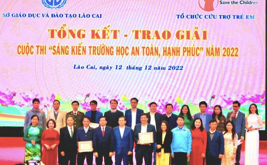Lào Cai: Tổng kết cuộc thi “Sáng kiến trường học an toàn, hạnh phúc” năm 2022