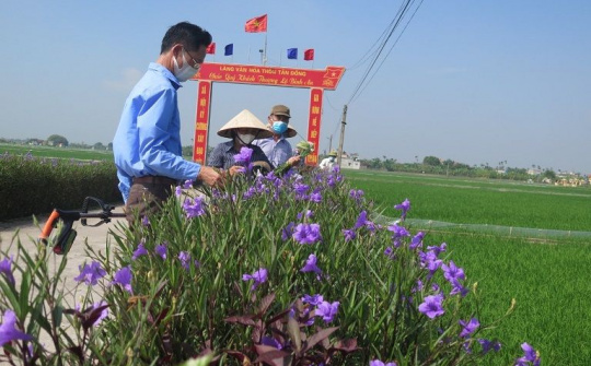 Xây dựng Nông thôn mới ở Thái Bình: Từ nông thôn mới đến nông thôn mới nâng cao