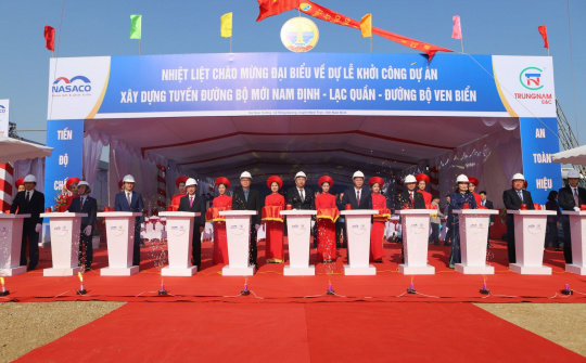 Nam Định: Khởi công tuyến đường bộ 6.000 tỷ, định hướng phát triển thành đường cao tốc