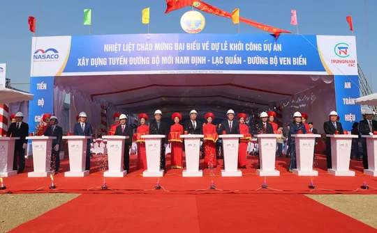 Nam Định: Khởi công tuyến đường bộ 6.000 tỷ, định hướng phát triển thành đường cao tốc