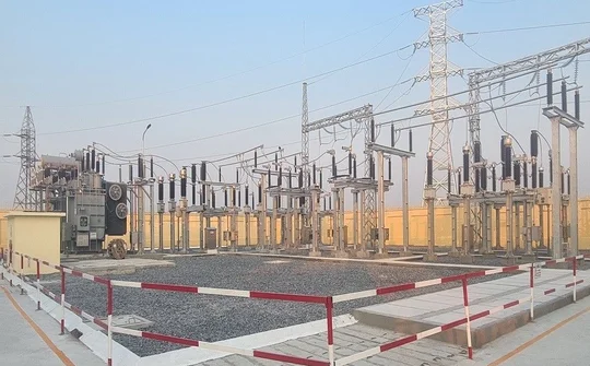 Điện lực Nam Định: Vận hành trạm 110kV Hiển Khánh, sẵn sàng đảm bảo cung ứng điện trên địa bàn