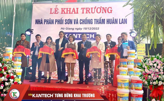 Hãng sơn Kantech: Khai trương Nhà phân phối Huân Lan – Hà Giang