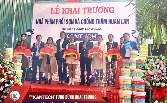 Hãng sơn Kantech: Khai trương Nhà phân phối Huân Lan – Hà Giang