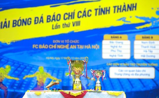 Nghệ Tĩnh Press Club lần thứ 3 vô địch giải bóng đá báo chí các tỉnh thành