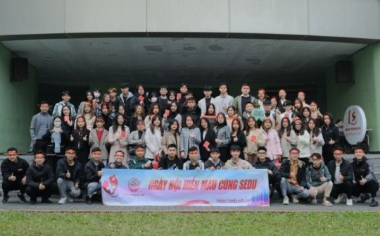 Ngày hội hiến máu cùng Sedu: Mỗi giọt máu cho đi- Một cuộc đời ở lại
