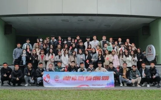 Ngày hội hiến máu cùng Sedu: Mỗi giọt máu cho đi- Một cuộc đời ở lại
