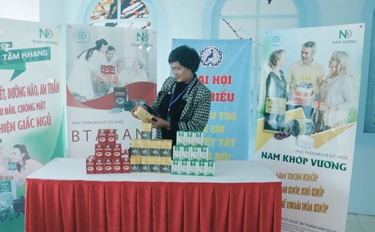 Dược mỹ phẩm Nam Dương đồng hành cùng Hội Cứu trợ trẻ em khuyết tật tại Đại hội nhiệm kỳ V