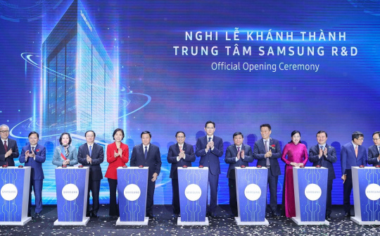 Khánh thành Trung tâm Nghiên cứu và phát triển (R&D) của Samsung tại Việt Nam