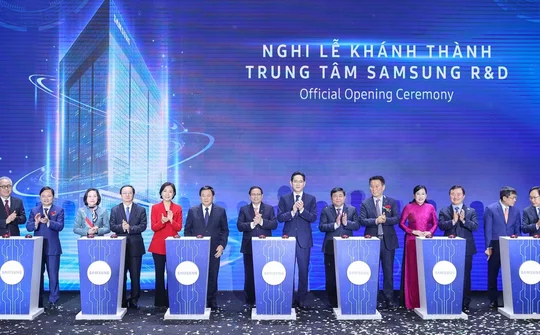 Khánh thành Trung tâm Nghiên cứu và phát triển (R&D) của Samsung tại Việt Nam