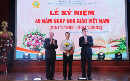 PGS.TS. Nguyễn Duy Chinh: Vui được cống hiến với nghề giáo