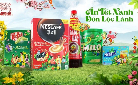 Nestlé Việt Nam cùng người tiêu dùng Việt 'Ăn Tết Xanh – Đón lộc lành'