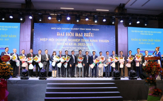 Hiệp hội Doanh nghiệp Ninh Thuận quyết tâm thực hiện 6 nhiệm vụ trọng tâm nhiệm kỳ mới