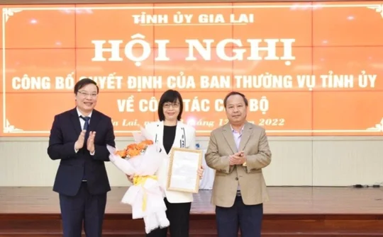Gia Lai: Bà Nguyễn Thị Thanh Lịch được chỉ định làm Phó Bí thư Ban cán sự Đảng UBND tỉnh