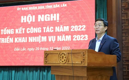 Đắk Lắk: Tập trung thực hiện nhiều giải pháp thúc đẩy phát triển kinh tế - xã hội năm 2023