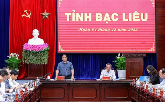 Bạc Liêu chú trọng phát triển lúa và tôm, năng lượng tái tạo