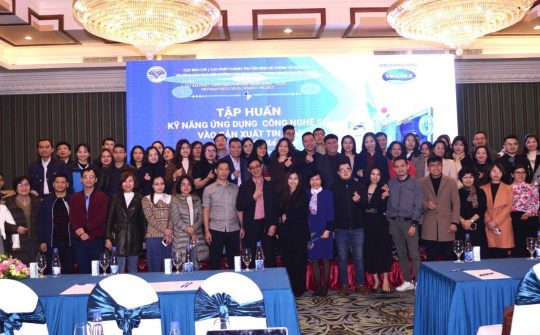 Tập huấn “Kỹ năng ứng dụng công nghệ số vào sản xuất tin, bài trên báo chí”