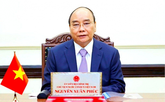 Chủ tịch nước Nguyễn Xuân Phúc chúc Tết Nhâm Dần 2022