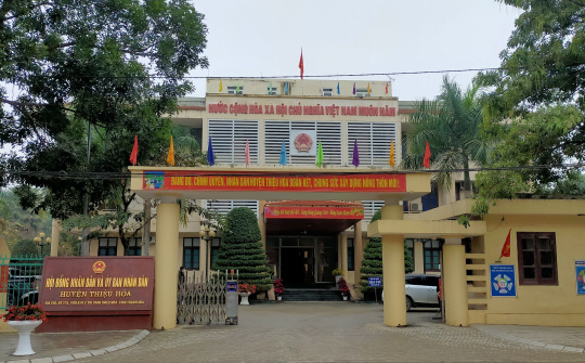 Kết quả huyện Thiệu Hoá đạt được trong năm 2021 là sự cố gắng rất lớn