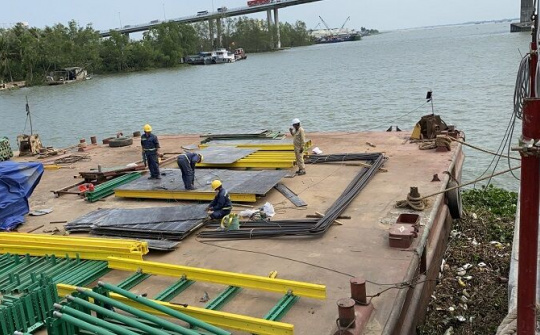 Dự án cầu Mỹ Thuận 2: Đại công trường "rộn rã tiếng ca"