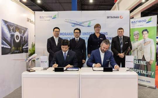 Bamboo Airways ký thỏa thuận động cơ trị giá 60 triệu USD