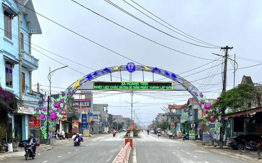 Hoằng Tiến: Nỗ lực xây dựng thành công xã đạt chuẩn NTM nâng cao