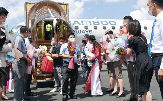 Bamboo Airways chính thức khai trương đường bay Rạch Giá - Phú Quốc