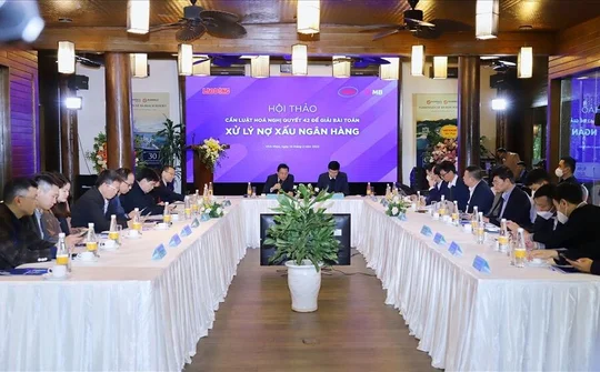 Cần sớm luật hoá Nghị quyết 42 để giải bài toán áp lực nợ xấu