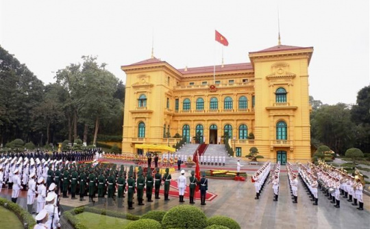 Chính phủ quy định mới về nghi lễ đối ngoại