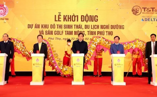 T&T Group khởi động dự án KĐT sinh thái và sân golf gần 500 ha tại Phú Thọ