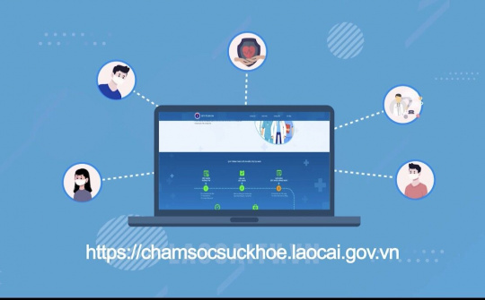 Lào Cai: Hướng dẫn chăm sóc F0 tại nhà bằng phần mềm thông minh