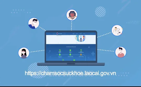 Lào Cai: Hướng dẫn chăm sóc F0 tại nhà bằng phần mềm thông minh
