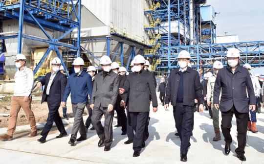 Phó Thủ tướng kiểm tra đốt lửa lần đầu Nhiệt điện Thái Bình 2