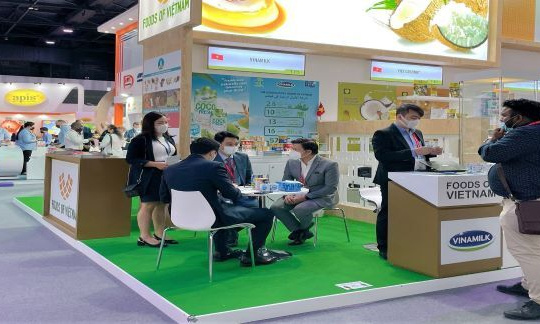 Vinamilk mang nhiều sản phẩm nổi bật đến các hội chợ quốc tế ngay đầu năm 2022