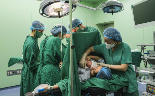 Bệnh viện Đa khoa TP Vinh: Thai sản trọn gói đáp ứng nhu cầu và khả năng tài chính của mọi gia đình