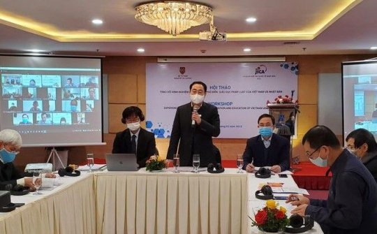 Trao đổi kinh nghiệm về công tác phổ biến, giáo dục pháp luật của Việt Nam và Nhật Bản