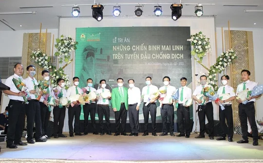 Tập đoàn Mai Linh tri ân lái xe trên tuyến đầu chống dịch