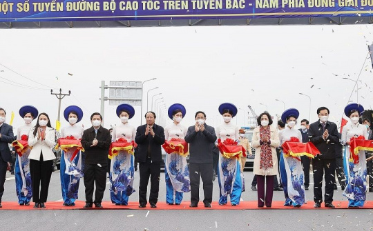 Chính thức thông xe cao tốc Cao Bồ - Mai Sơn