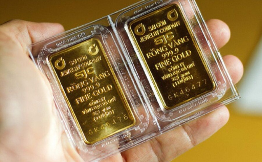 Giá vàng SJC tăng 300.000 đồng mỗi lượng trước ngày Vía Thần Tài