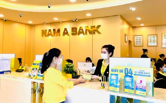 Nam A Bank báo lãi tăng gần 80% trong năm 2021