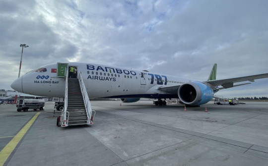 Ngày 10/3, hơn 300 người Việt tại Ukraina về nước an toàn trên chuyến bay QH9066 của Bamboo Airways