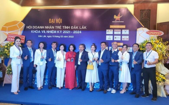 Đại hội Hội Doanh nhân trẻ tỉnh Đắk Lắk khóa VII, nhiệm kỳ 2021 - 2024