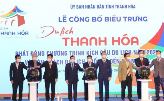 Thanh Hóa: Công bố Biểu trưng du lịch và phát động Chương trình kích cầu du lịch năm 2022