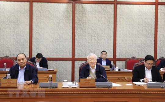 Bộ Chính trị cho ý kiến nhiều nội dung quan trọng