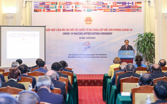 Các đối tác hỗ trợ vaccine Covid-19 cho Việt Nam thể hiện tinh thần đoàn kết quốc tế trong sáng