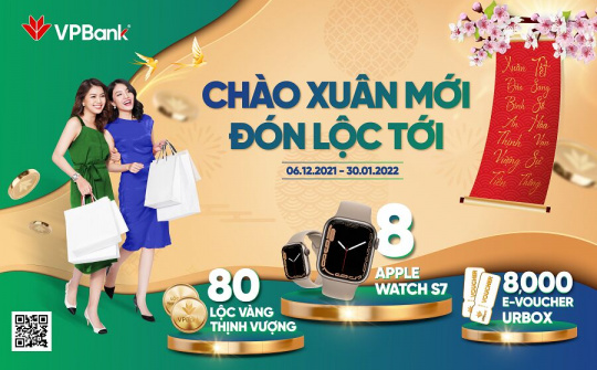 VPBank trao hơn1 tỷ đồng tới tay khách hàng may mắn dịp đầu năm