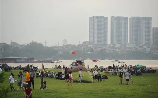 Hà Nội nghiên cứu biến bãi giữa sông Hồng thành công viên văn hóa, du lịch
