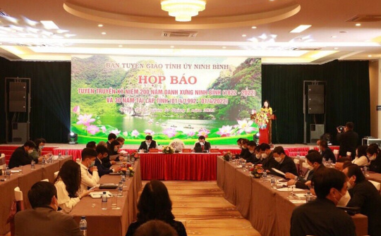 Các hoạt động kỷ niệm 200 năm danh xưng Ninh Bình và 30 năm tái lập tỉnh Ninh Bình