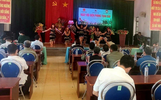 Gia Lai (Đức Cơ): Thăm và chúc mừng các đồng chí lãnh đạo đồn biên phòng Ia Pnôn