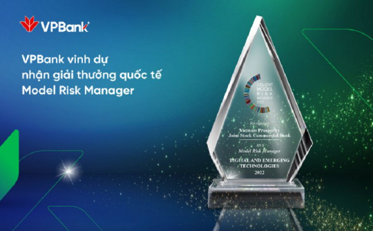 VPBank nhận giải thưởng quốc tế trong lĩnh vực quản trị rủi ro về phòng, chống rửa tiền